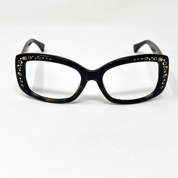 Coach Sunglasses Frame Only HC 8161 (L146) 512013 Dark Tortoise Rectangular 55mm - Picture 1 of 9